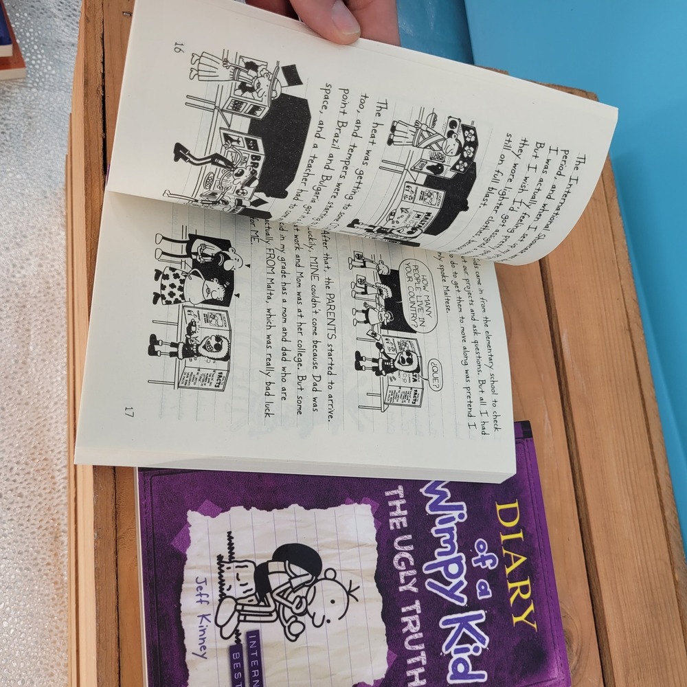 Jeff Kinney Diary of a Wimpy Kid Book Set Mixed Lot 14 Comic Fiction paperback - Picture 7 of 7